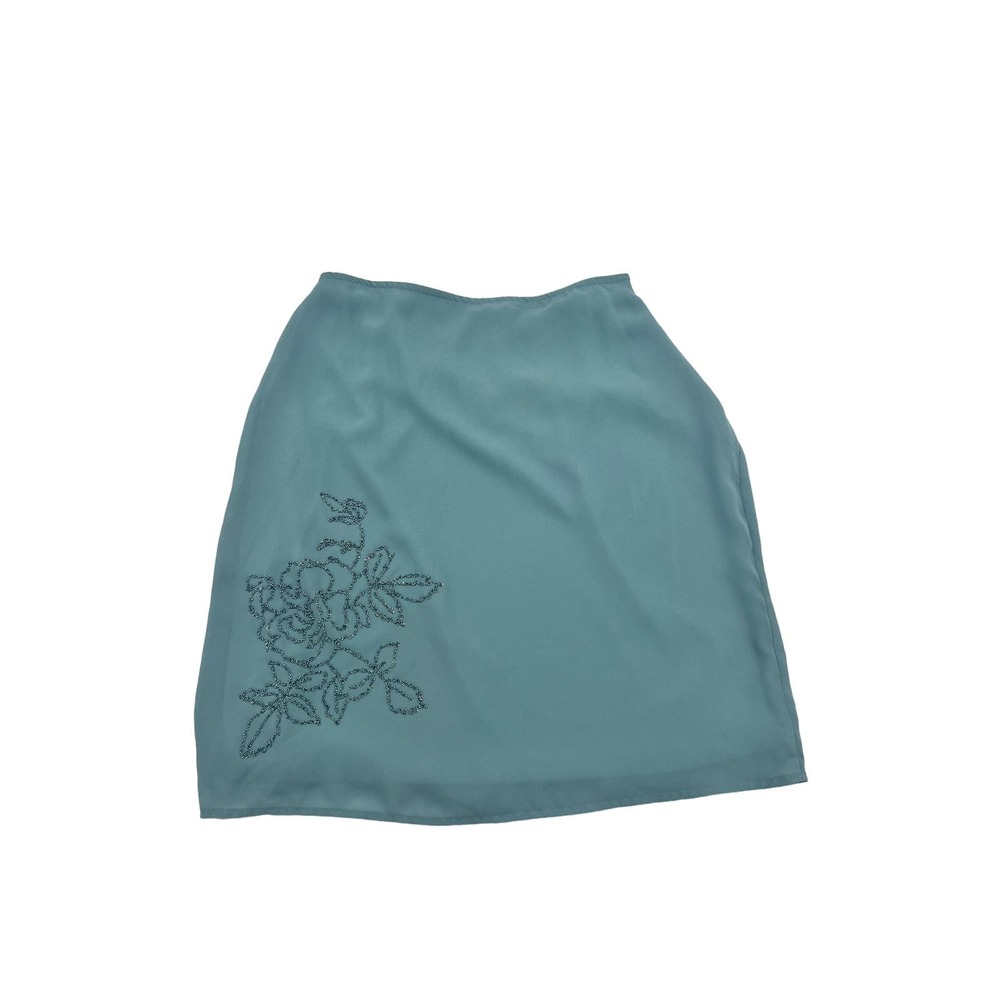 VTG Urban Works Teal Blue Green Sparkle Skirt